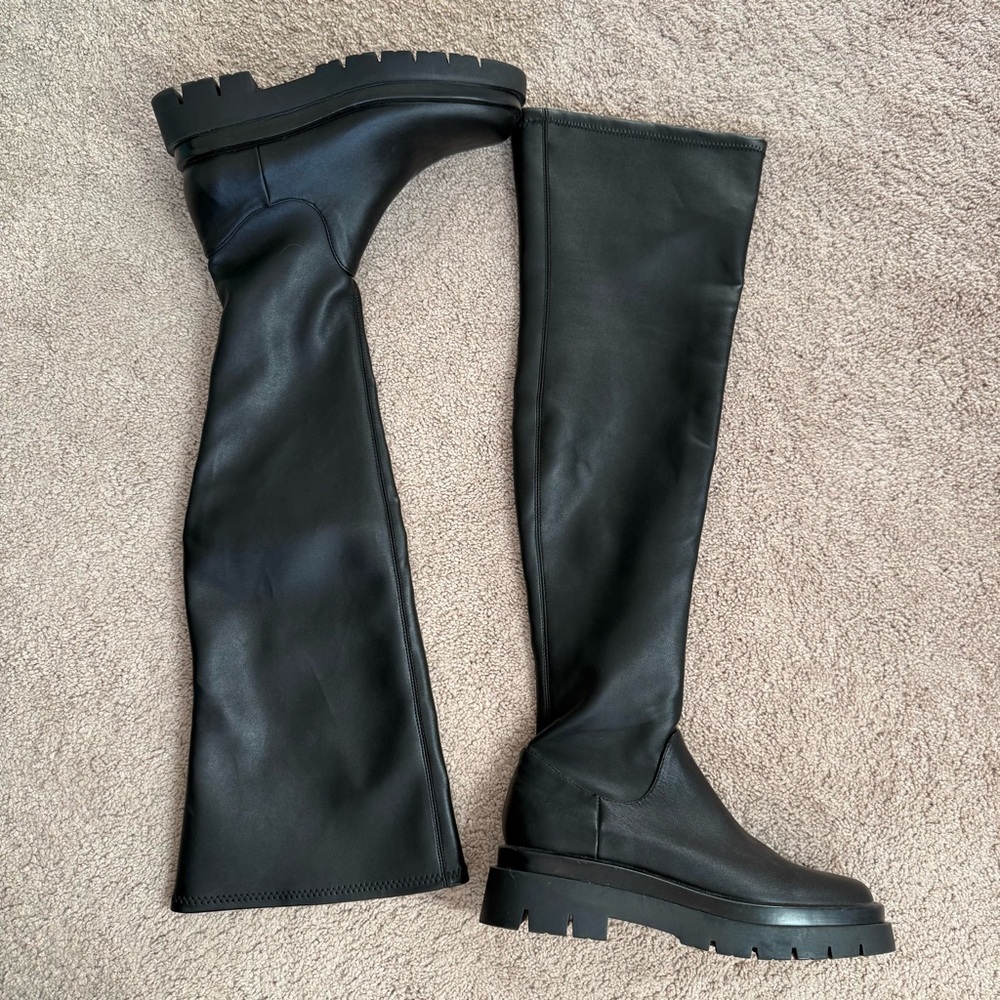 Black Over-the-Knee Steve Madden Women's Boots size 7.5